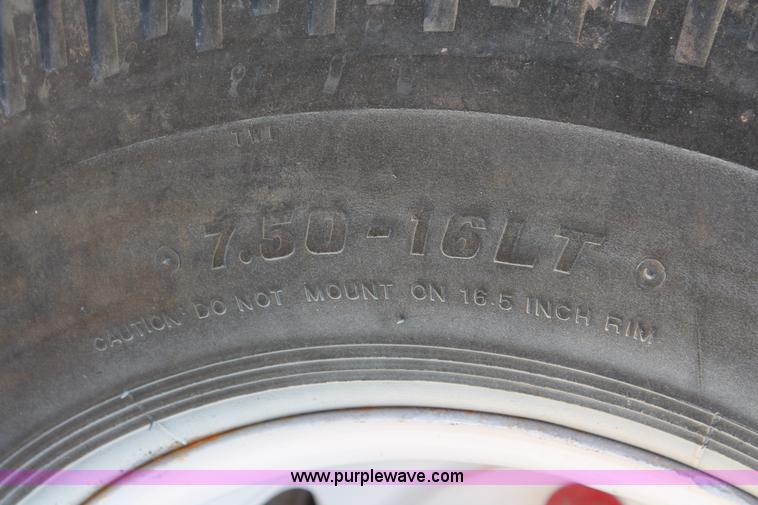 image for item K8984 2015 shop built equipment trailer