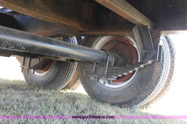 image for item K8984 2015 shop built equipment trailer