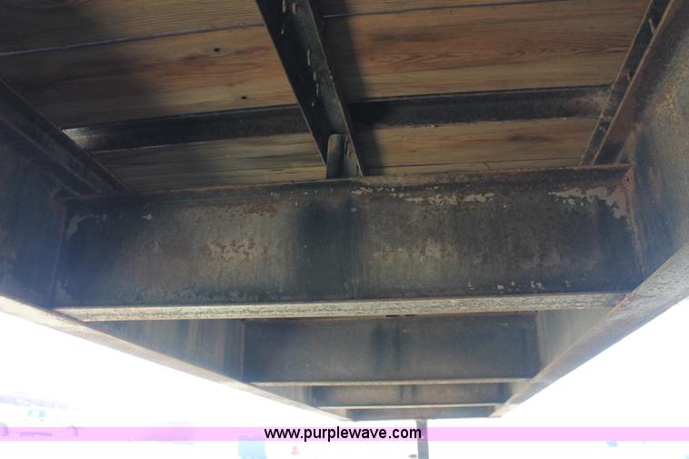 image for item K8984 2015 shop built equipment trailer