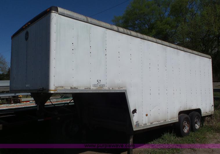 image for item L2162 1996 Wells Cargo CVG2425 enclosed cargo trailer