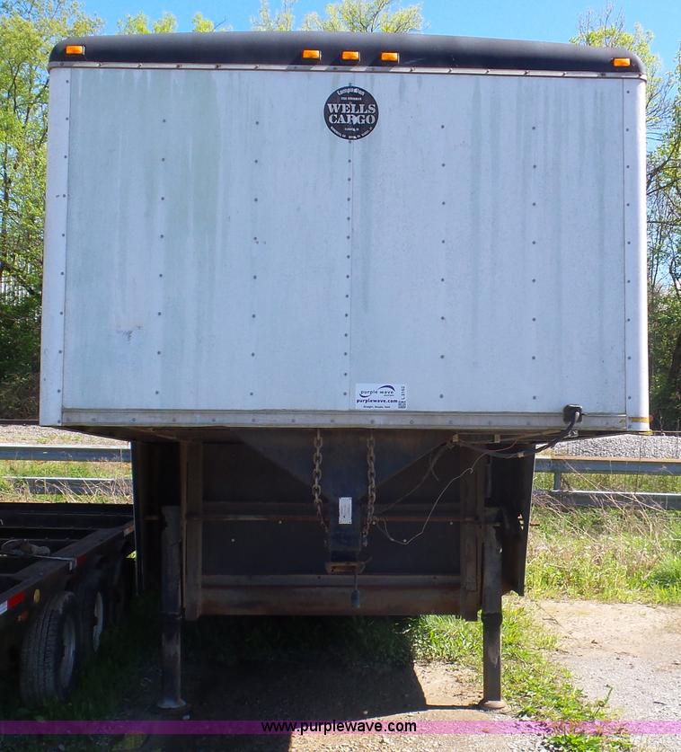 image for item L2162 1996 Wells Cargo CVG2425 enclosed cargo trailer