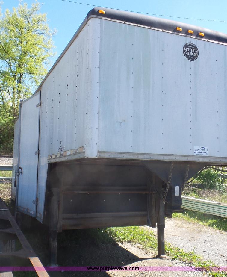 image for item L2162 1996 Wells Cargo CVG2425 enclosed cargo trailer