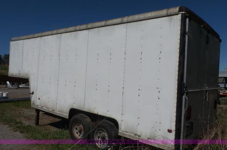 image for item L2162 1996 Wells Cargo CVG2425 enclosed cargo trailer