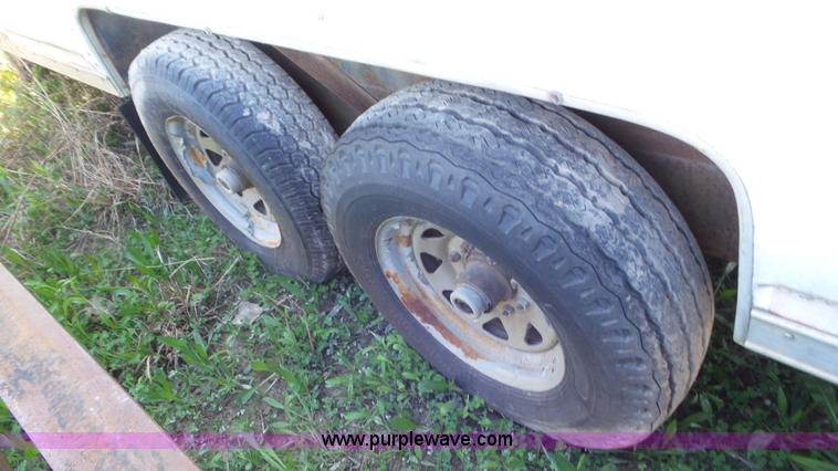 image for item L2162 1996 Wells Cargo CVG2425 enclosed cargo trailer