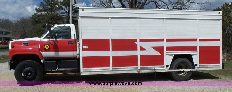 image for item L5490 1994 Chevrolet Kodiak delivery truck