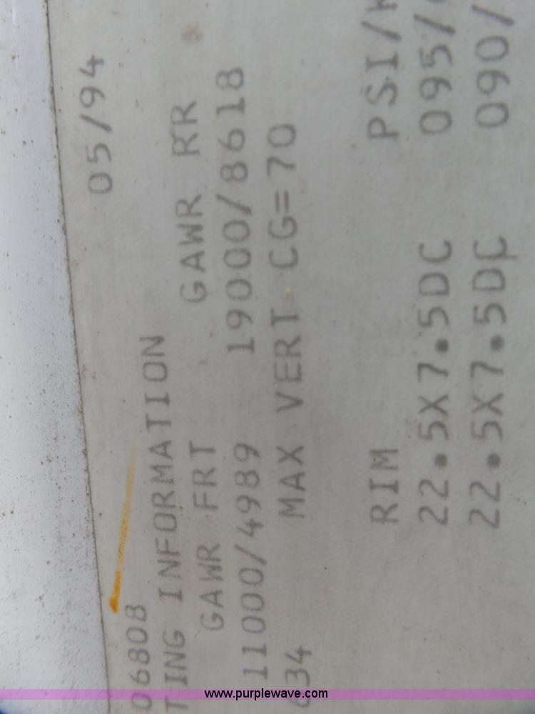 image for item L5490 1994 Chevrolet Kodiak delivery truck