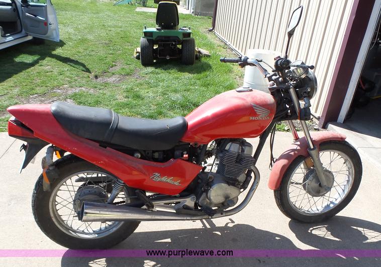 image for item L5687 1991 Honda Nighthawk motorcycle