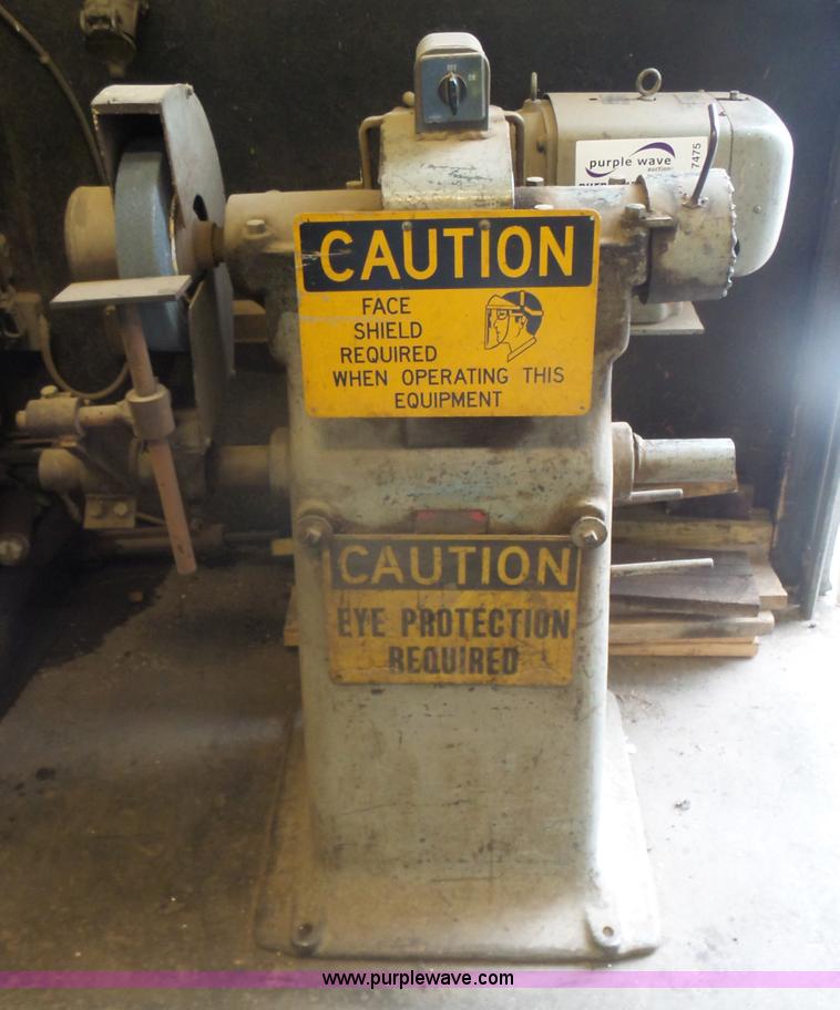 image for item L7475 Machine Tools El-Essley Machinery Co. bench grinder