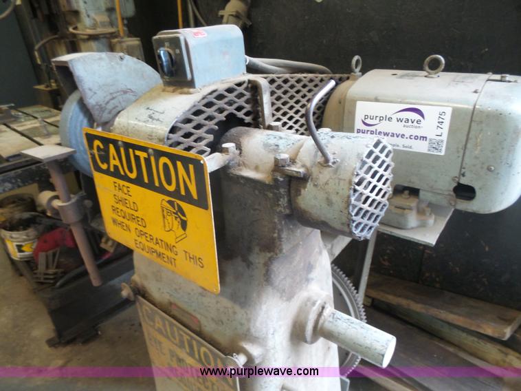 image for item L7475 Machine Tools El-Essley Machinery Co. bench grinder