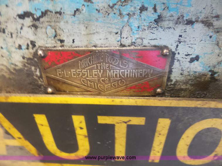 image for item L7475 Machine Tools El-Essley Machinery Co. bench grinder
