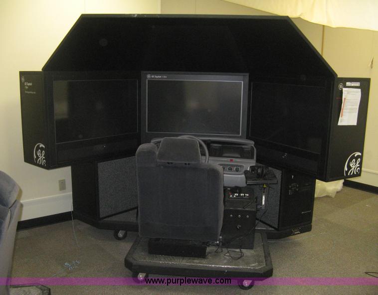 image for item BL9175 (2) G.E. Capital I-sim law enforcement patrol simulator