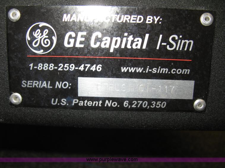 image for item BL9175 (2) G.E. Capital I-sim law enforcement patrol simulator