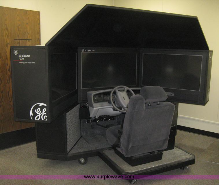 image for item BL9175 (2) G.E. Capital I-sim law enforcement patrol simulator