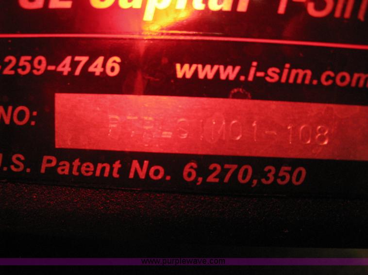 image for item BL9175 (2) G.E. Capital I-sim law enforcement patrol simulator