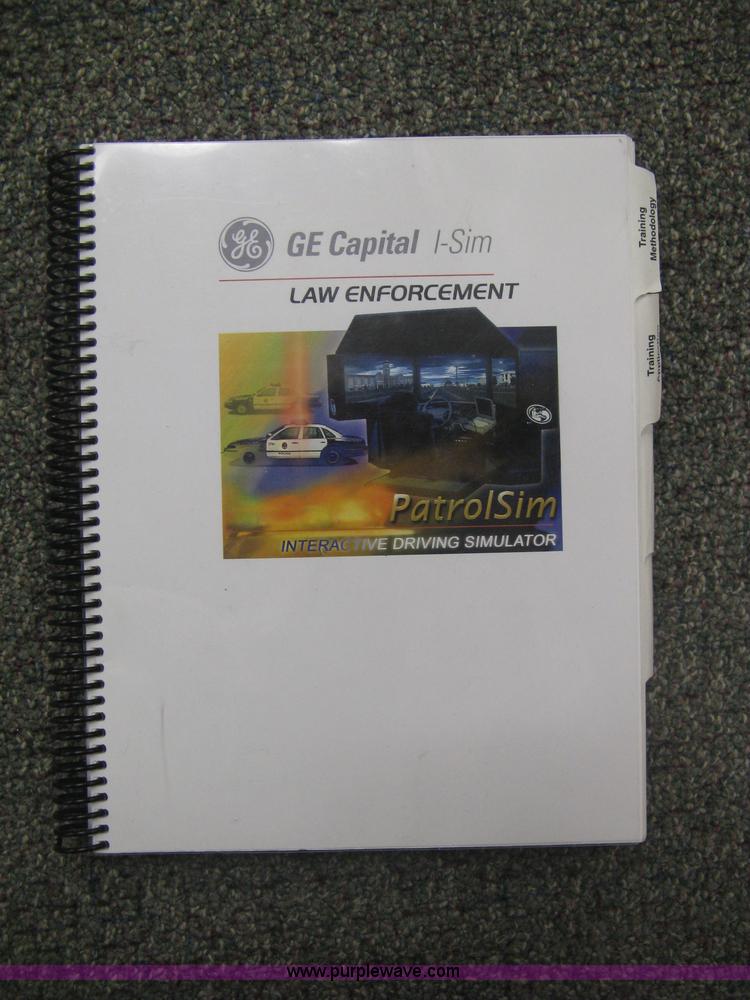 image for item BL9175 (2) G.E. Capital I-sim law enforcement patrol simulator