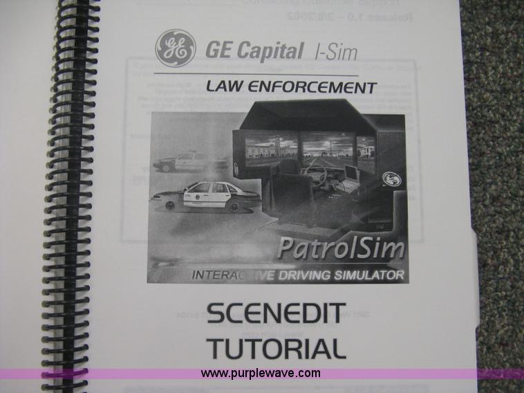 image for item BL9175 (2) G.E. Capital I-sim law enforcement patrol simulator