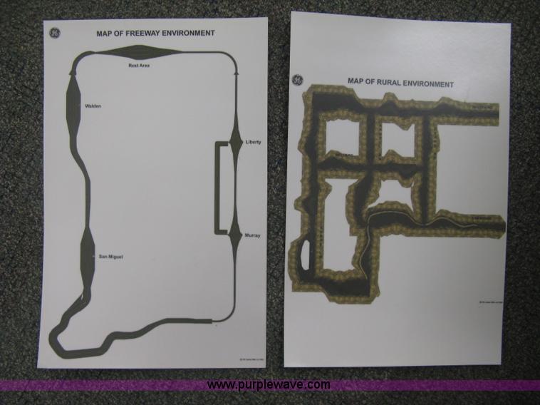 image for item BL9175 (2) G.E. Capital I-sim law enforcement patrol simulator