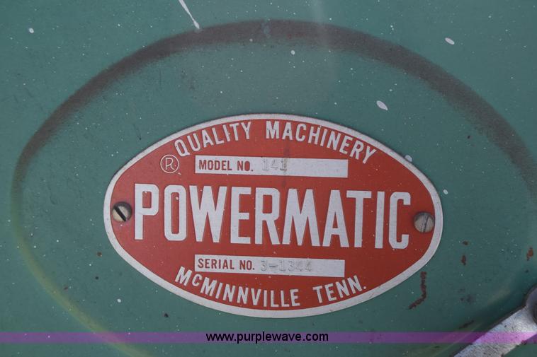 image for item BP9565 Powermatic 141 band saw