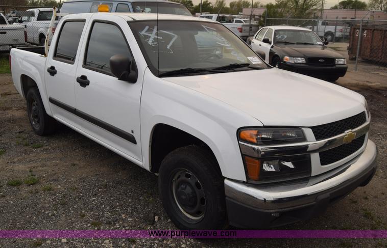 image for item L3756 2008 Chevrolet Colorado LT Crew Cab pickup truck