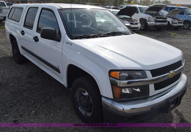 image for item L3761 2008 Chevrolet Colorado LT Crew Cab pickup truck