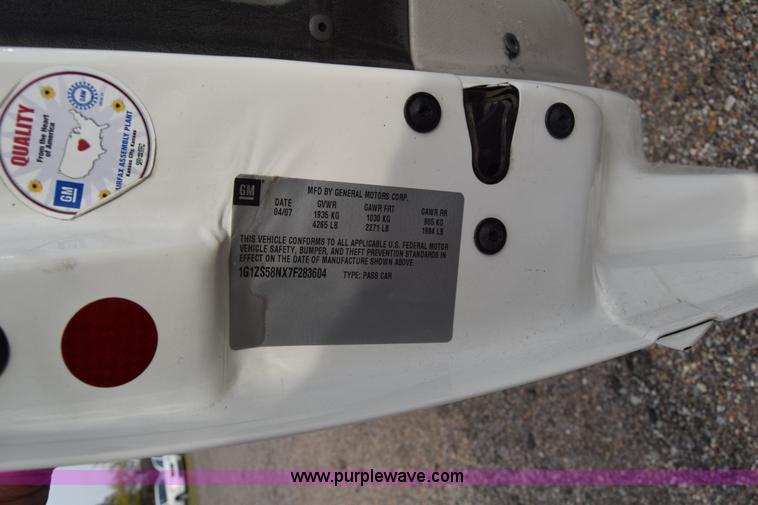 image for item L3763 2007 Chevrolet Malibu LS