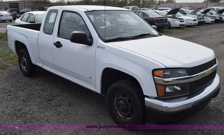 image for item L3768 2008 Chevrolet Colorado Ext. Cab pickup truck