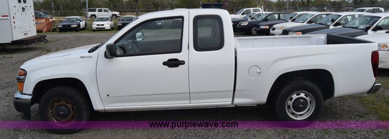 image for item L3768 2008 Chevrolet Colorado Ext. Cab pickup truck