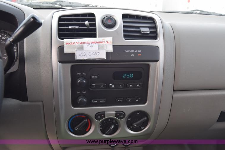 image for item L3768 2008 Chevrolet Colorado Ext. Cab pickup truck