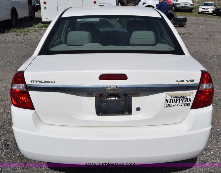 image for item L3772 2007 Chevrolet Malibu LS