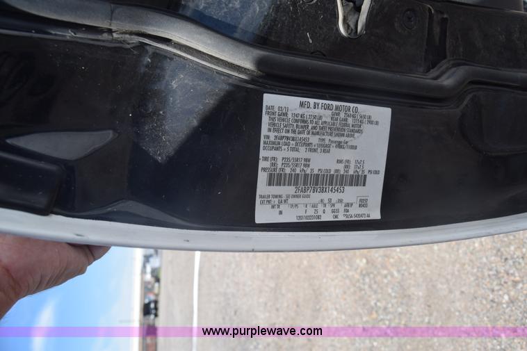 image for item L3781 2011 Ford Crown Victoria Police Interceptor