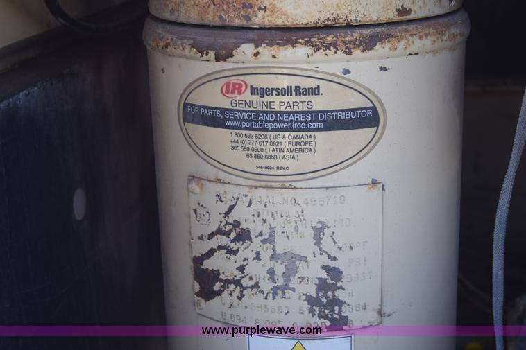 image for item L3816 2006 Ingersoll Rand 185 Platinum Series air compressor