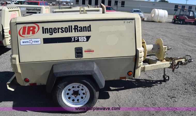 image for item L3818 2005 Ingersoll Rand XP185 air compressor