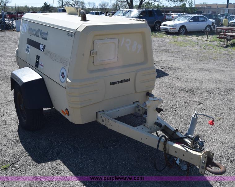image for item L3820 2006 Ingersoll Rand 185 Platinum Series air compressor