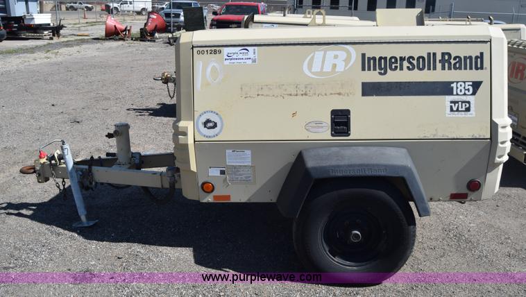 image for item L3820 2006 Ingersoll Rand 185 Platinum Series air compressor