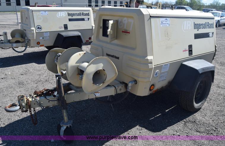 image for item L3821 2005 Ingersoll Rand 185 air compressor