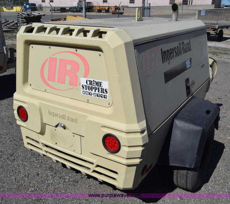 image for item L3821 2005 Ingersoll Rand 185 air compressor