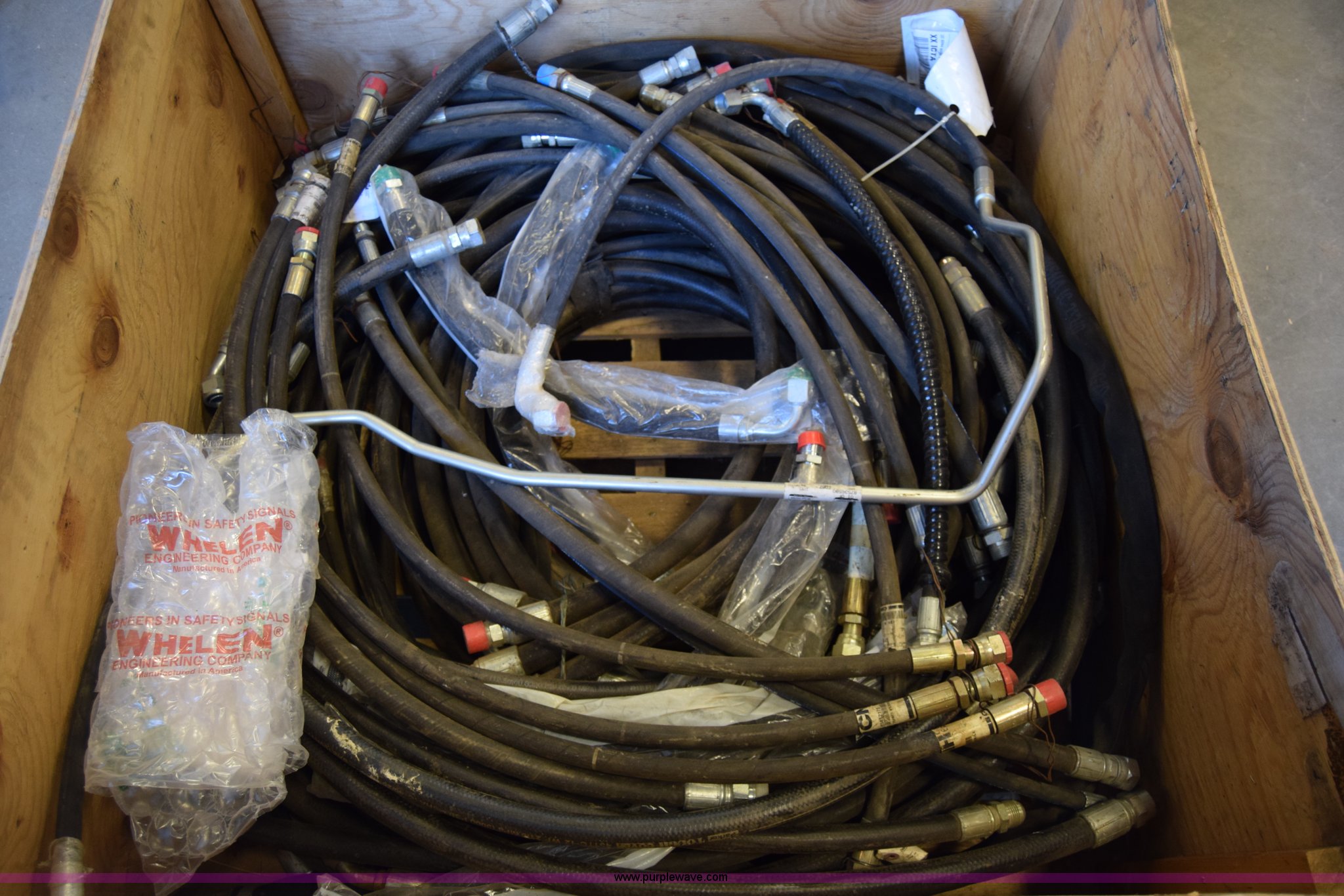 (61) assorted hydraulic hoses in Wichita, KS Item BP9549 sold
