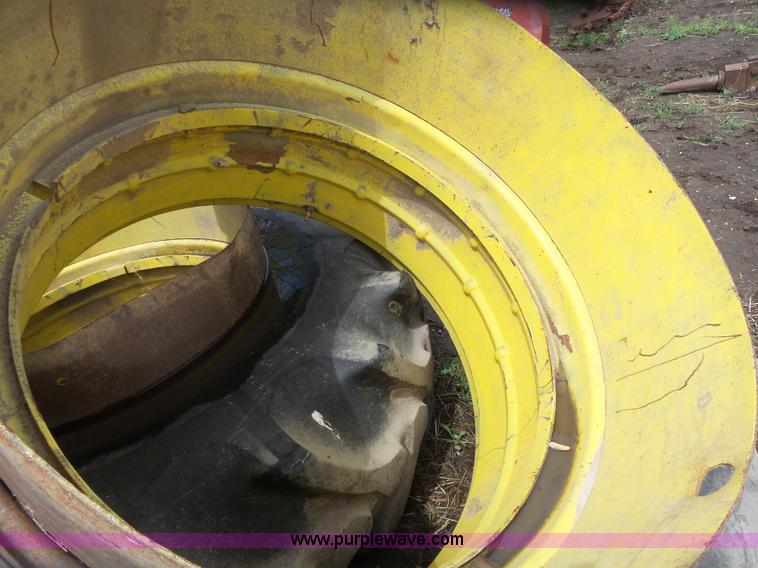 image for item AM9603 (2) Firestone 20.8-38 tires and wheels