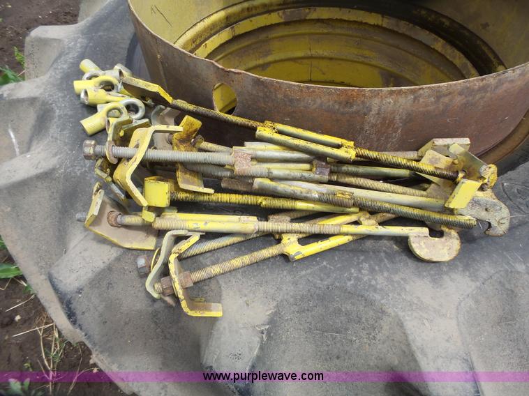 image for item AM9603 (2) Firestone 20.8-38 tires and wheels