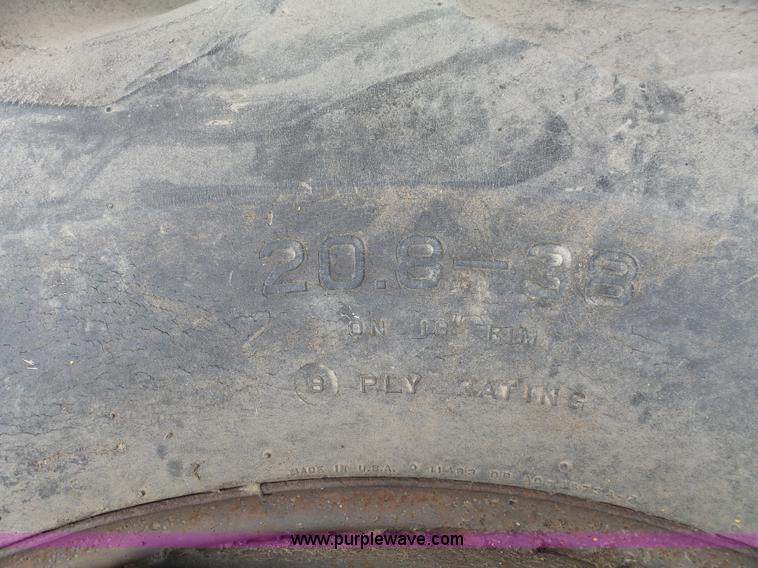 image for item AM9603 (2) Firestone 20.8-38 tires and wheels