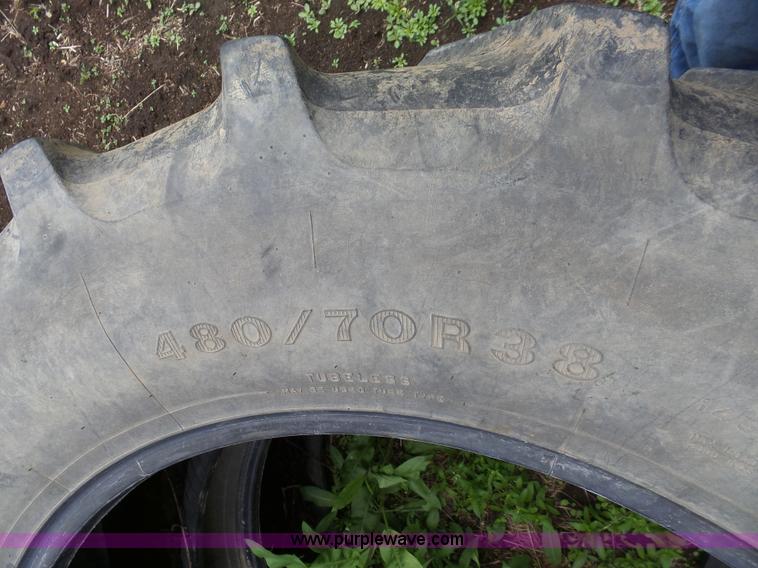image for item AM9608 (2) Firestone 480/70R38 tires