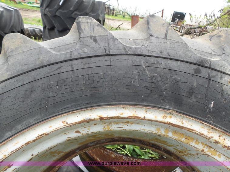 image for item AM9609 (2) Safe Mark 18.4-34 tires