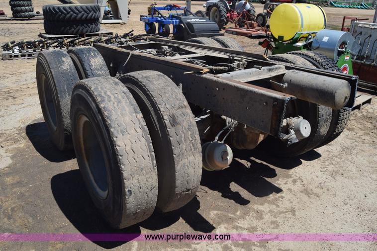 image for item AW9830 Semi truck rear end