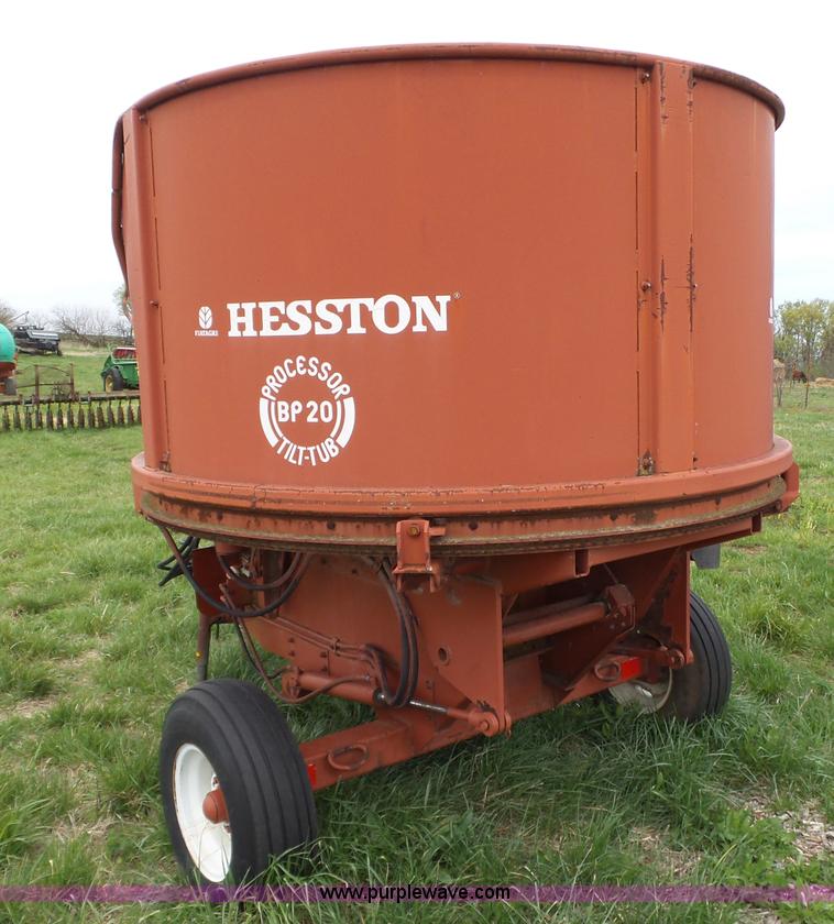 image for item BL9510 Hesston BP20 bale processor