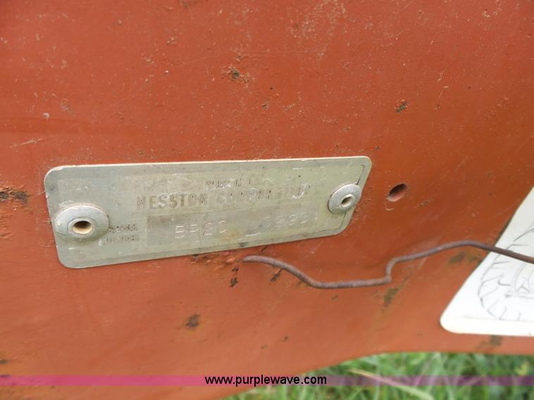 image for item BL9510 Hesston BP20 bale processor