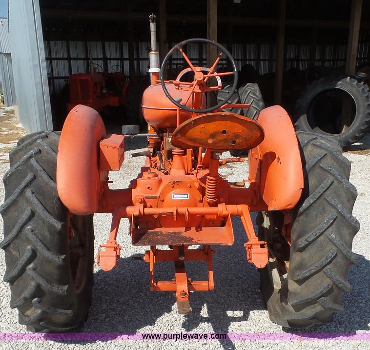 image for item BN9565 1950 Allis Chalmers WD tractor
