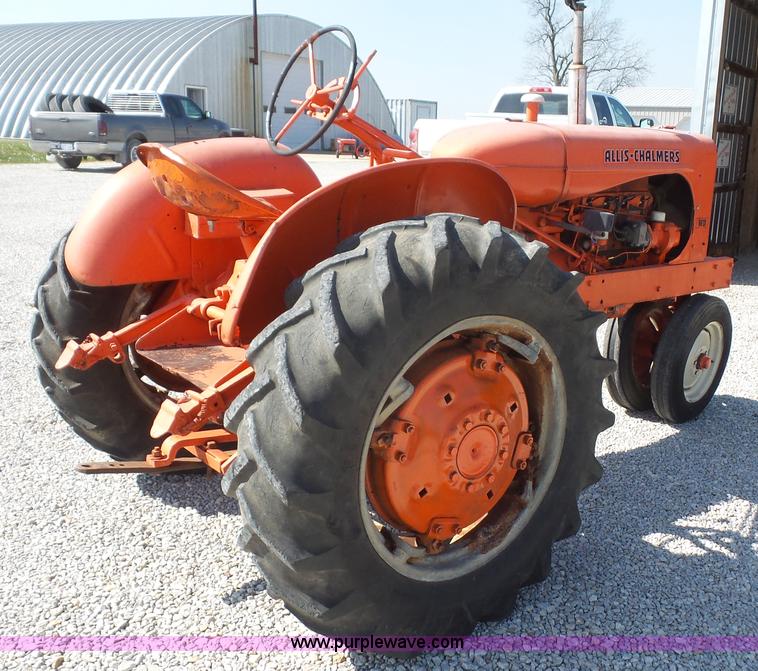 image for item BN9565 1950 Allis Chalmers WD tractor