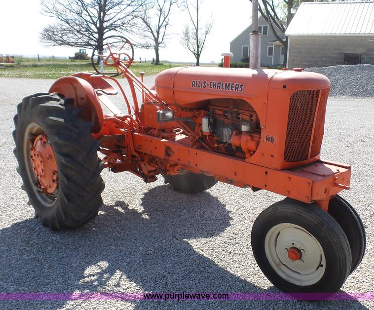 image for item BN9565 1950 Allis Chalmers WD tractor