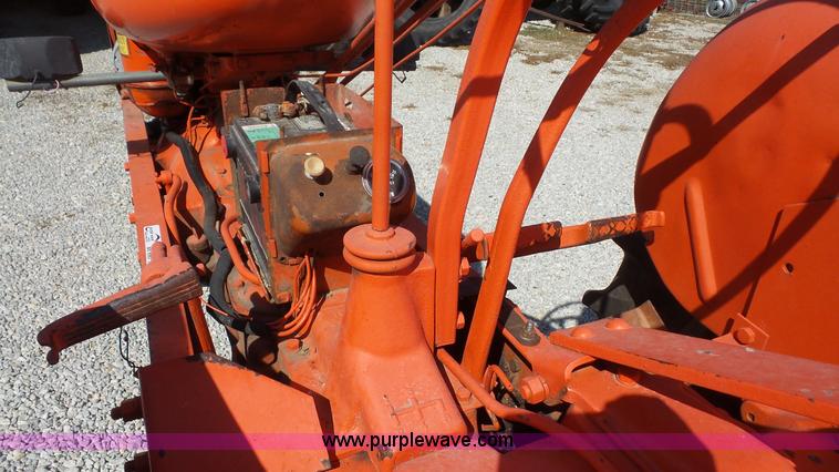 image for item BN9565 1950 Allis Chalmers WD tractor