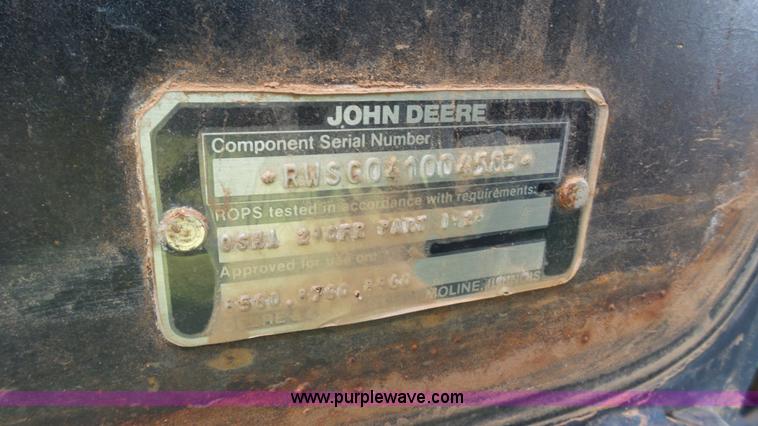 image for item BZ9091 1990 John Deere 8960 4WD tractor